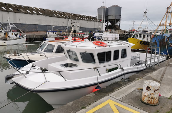 Wicklow Boat Charters Safety Boat